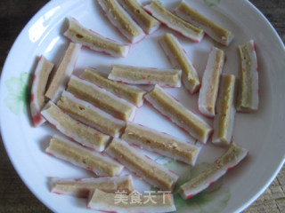 紫菜包饭——剩饭剩菜版的做法步骤：3