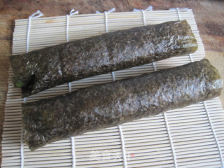 紫菜包饭——剩饭剩菜版的做法步骤：7
