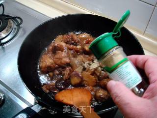 黄焖栗子鸡的做法步骤：11