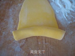 山寨面包——金牛角馒头的做法步骤：8
