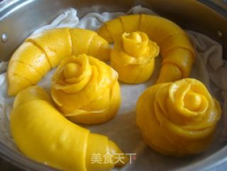山寨面包——金牛角馒头的做法步骤：11