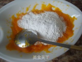 美味小吃—南瓜糖不甩的做法步骤：2