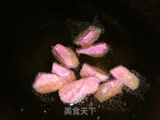 拔丝紫薯的做法步骤：3