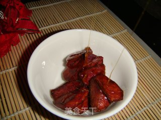 拔丝紫薯的做法步骤：11