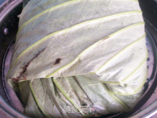 清香荷叶饭的做法步骤：8