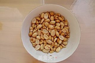 绿茶牛扎糖的做法步骤：2