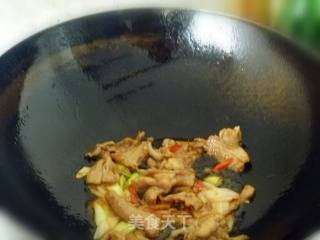 简单小炒宴客也不错---细笋肉片的做法步骤：6
