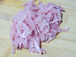 银牙肉丝的做法步骤：1