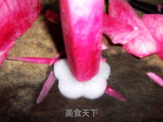 清脆微甜的蜜汁柠香萝卜的做法步骤：5