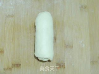 爱肉之人不可错过的双重享受----香肠肉松包的做法步骤：6