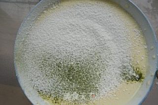 绿茶蛋糕的做法步骤：5