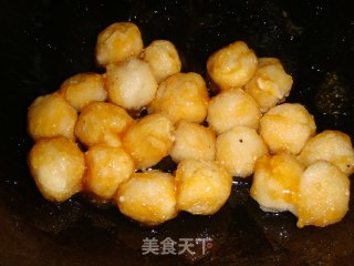 拔丝小汤圆的做法步骤：12