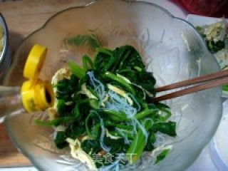 菠菜粉丝的做法步骤：9