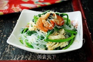 菠菜粉丝的做法步骤：11