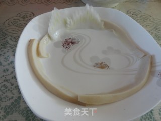 花开富贵——培根蒸白菜的做法步骤：6