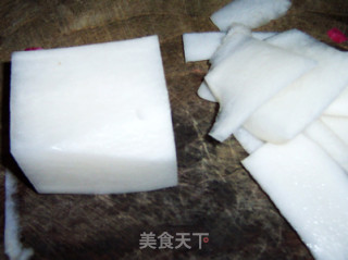 香辣清爽的双椒萝卜的做法步骤：2