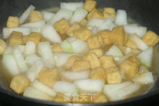 珍珠油豆腐焖冬瓜的做法步骤：7