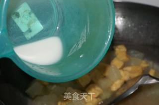 珍珠油豆腐焖冬瓜的做法步骤：8