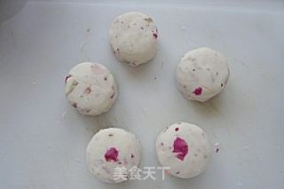 玫瑰蒸糕的做法步骤：7