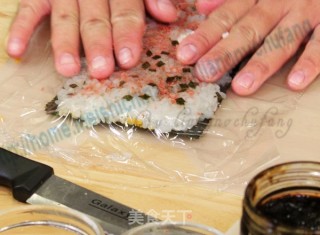 金沙甜粟米里卷的做法步骤：5