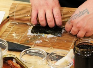 金沙甜粟米里卷的做法步骤：8
