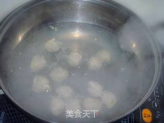 【养生汤煲】开胃消食芥菜丸子汤的做法步骤：4
