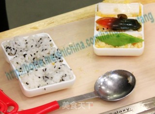 日式双色绝味海苔造型饭团的做法步骤：8