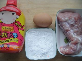 大口吃肉－－酸甜里脊的做法步骤：1