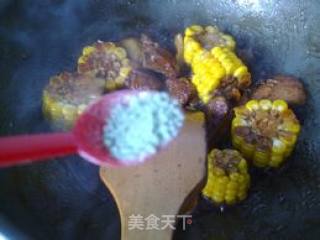 玉米烧排骨的做法步骤：11