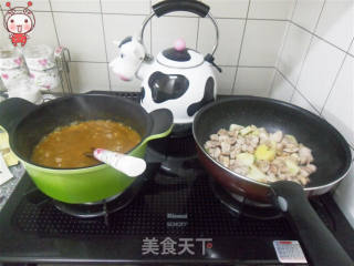 爱心咖喱鸡肉饭的做法步骤：9