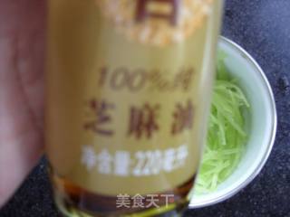 辣拌莴苣丝的做法步骤：6