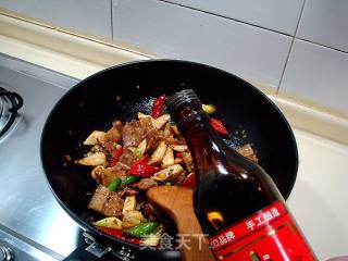 肉片干烧茭白的做法步骤：6