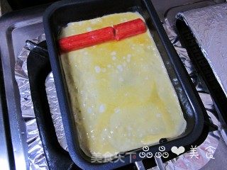 大人孩子都爱的——蟹肉棒玉子烧的做法步骤：7