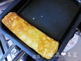 大人孩子都爱的——蟹肉棒玉子烧的做法步骤：9