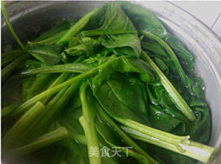 拌菠菜的做法步骤：3