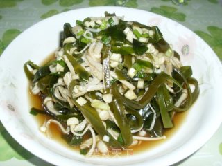 金针菇拌海带丝的做法步骤：12