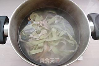 葱油拌茶面的做法步骤：9