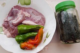 豆豉双椒炒鹅肉的做法步骤：1