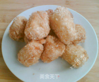 炸香蕉的做法步骤：10