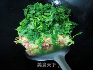 雪菜肉丁面的做法步骤：8