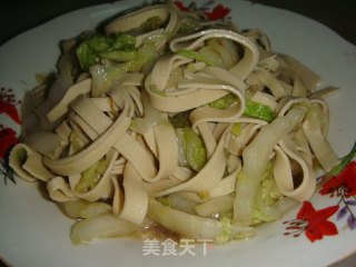 大白菜烩千张的做法步骤：6