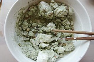 翡翠烧卖（绿茶）的做法步骤：6