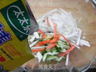 再来一盘也不多－－拌三丝的做法步骤：7
