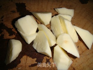 拔丝山药的做法步骤：2