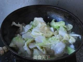 白菜炖冻豆腐的做法步骤：6
