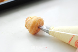 卡仕达泡芙的做法步骤：19