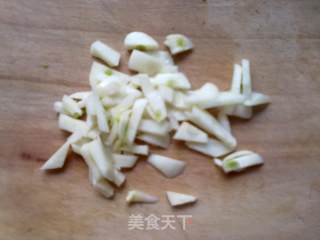 清炒菜心的做法步骤：3