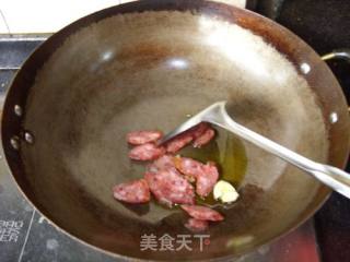 芹菜腊肠的做法步骤：5