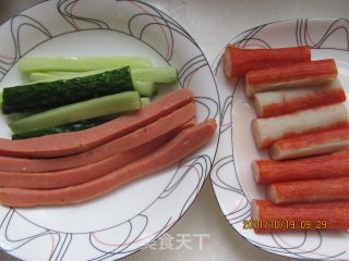 寿司VS紫菜卷的做法步骤：2