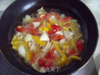 酸酸甜甜的好味道------双色糖醋肉饭的做法步骤：8